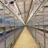 Sistem kletk tipa H za brojlerje